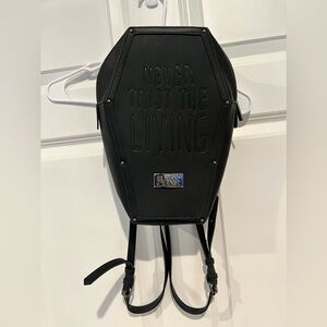 Black Craft coffin backpack